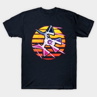 Synthwave TIE Defender T-Shirt